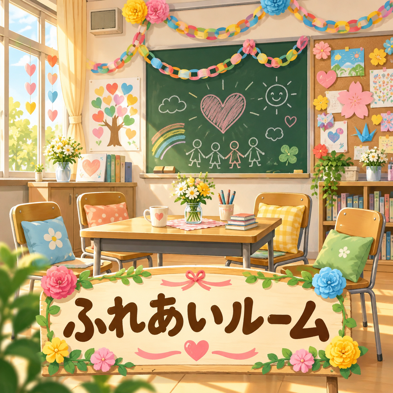 ふれあいルーム ポスター