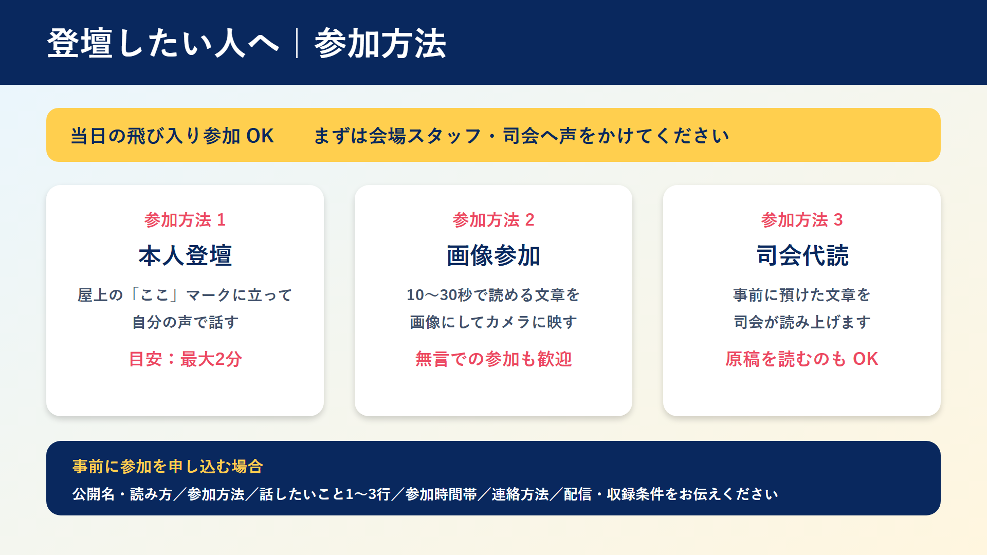 登壇したい人へ|参加方法(クリックで原寸表示)